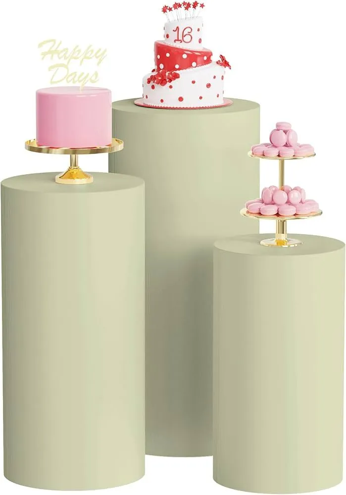 Sage Green Cylinder stand cover