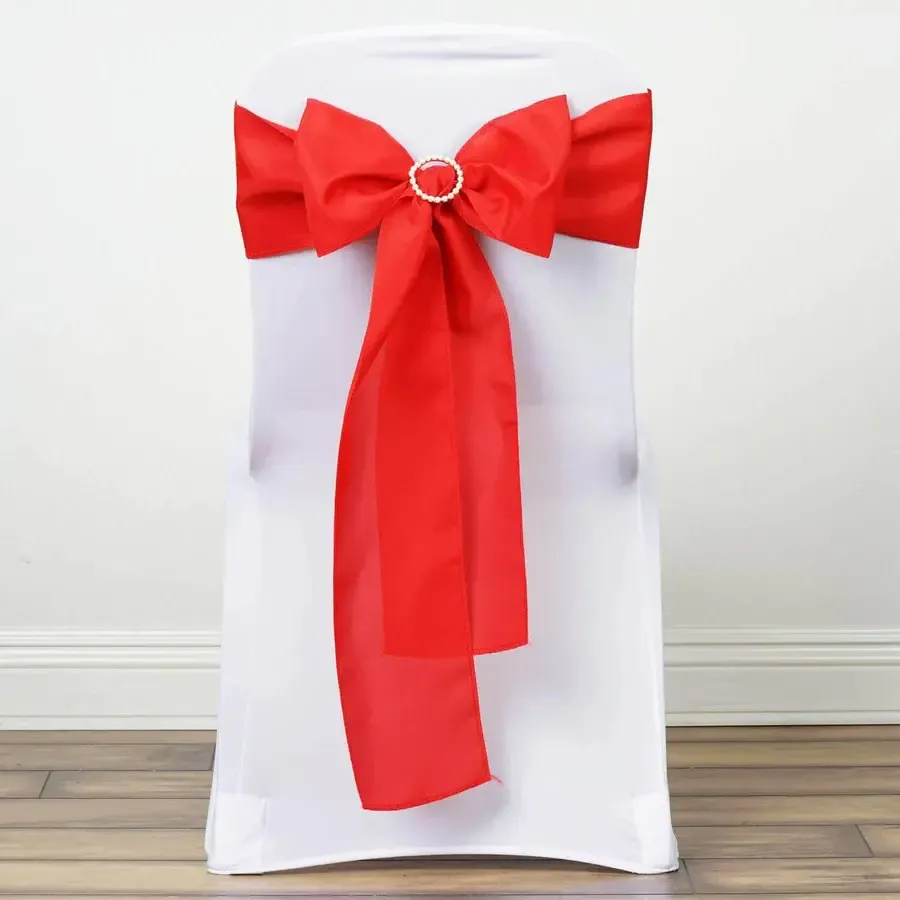 Red Polyester Sash