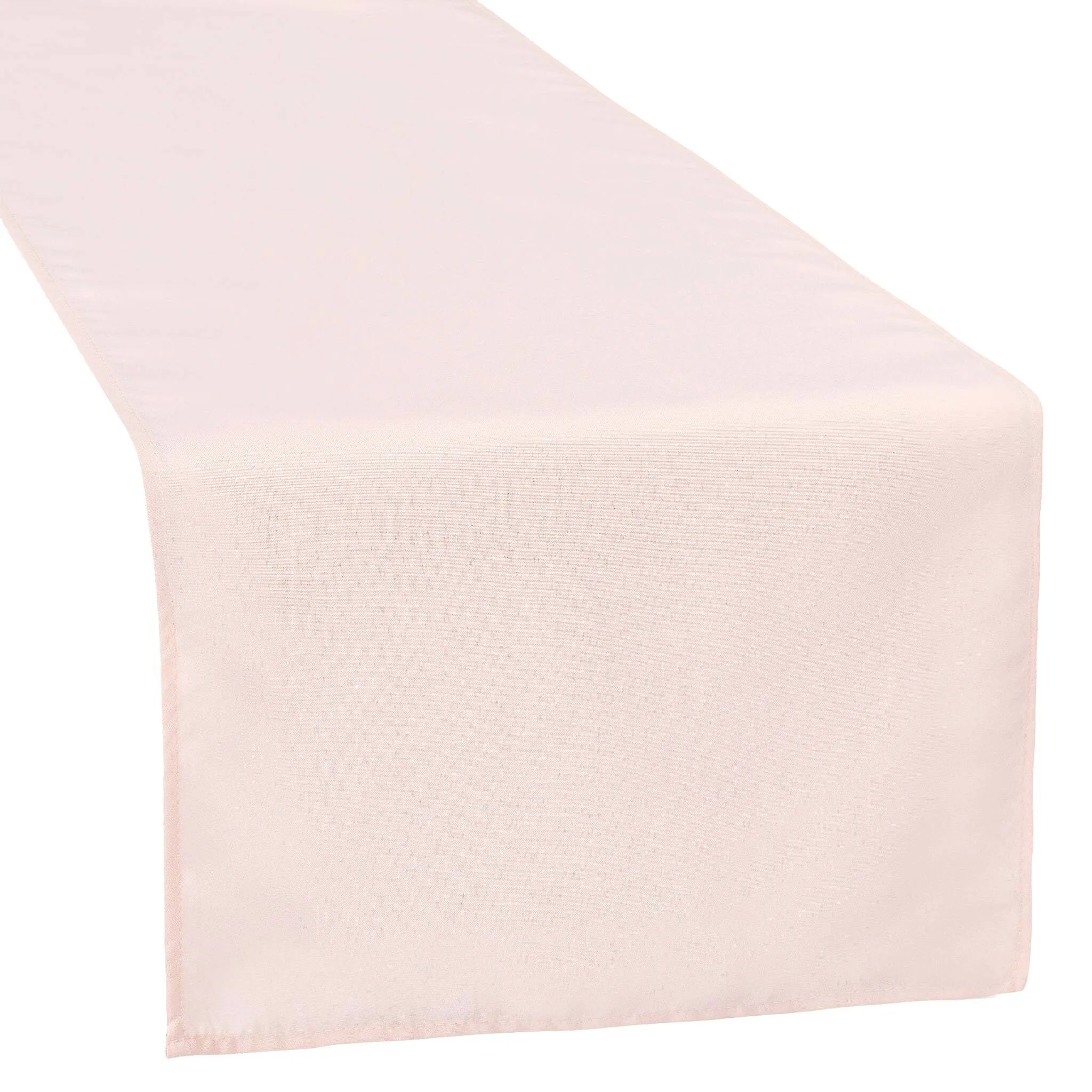Blush Rose Polyester Table Runner