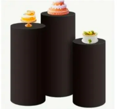 Black Cylinder stand cover