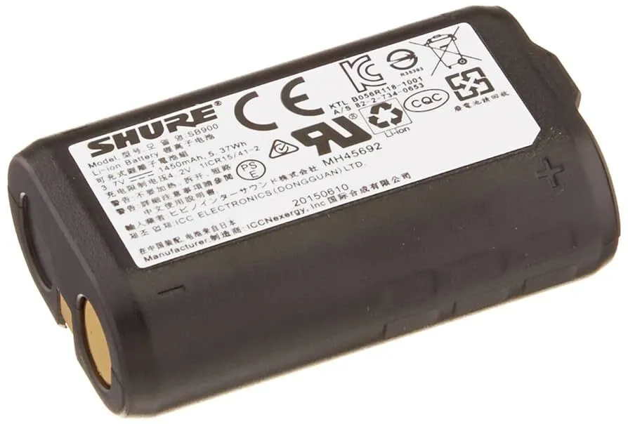 Shure SB900C Recharable Battery Unit