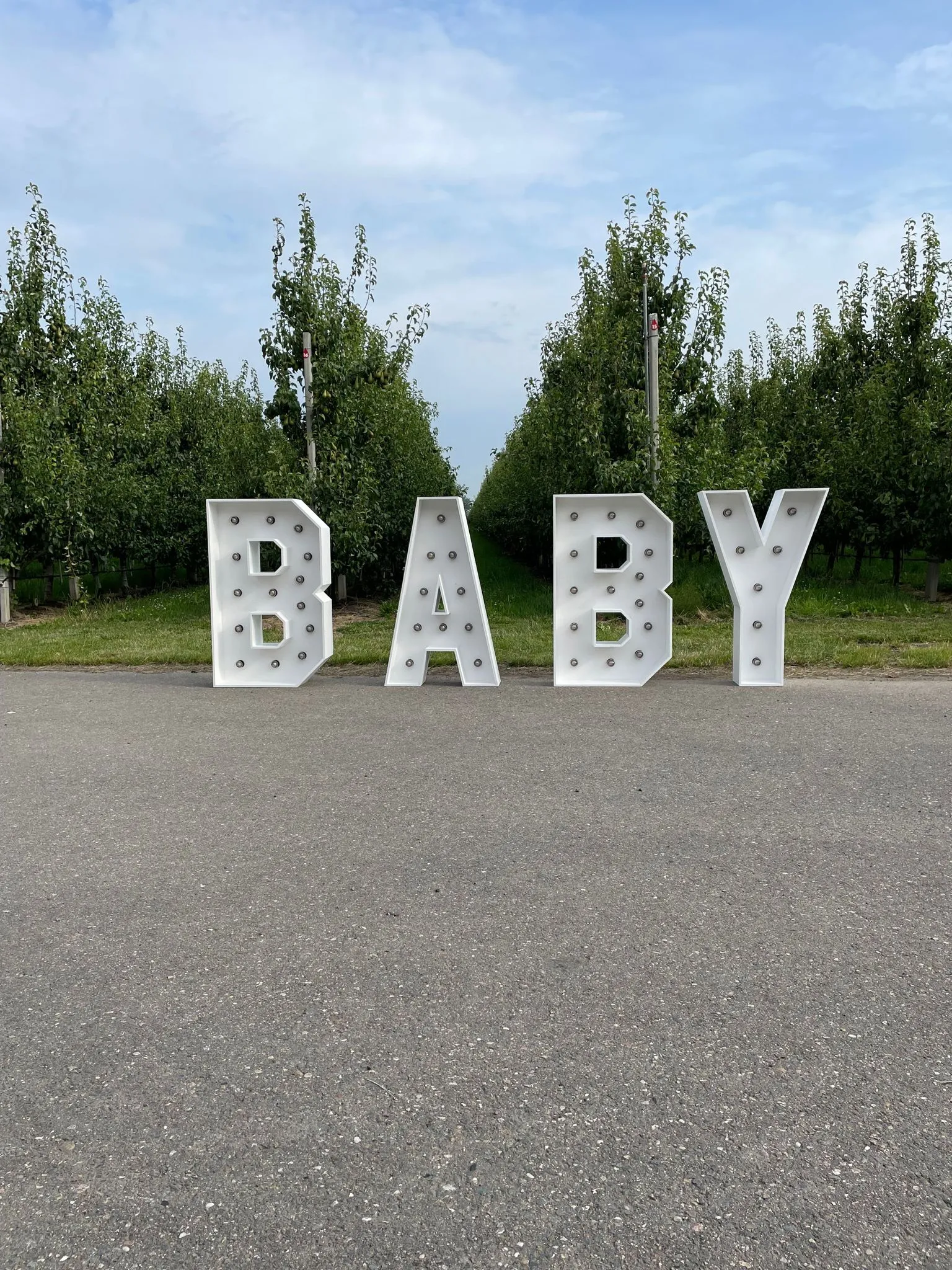 BABY lichtletters