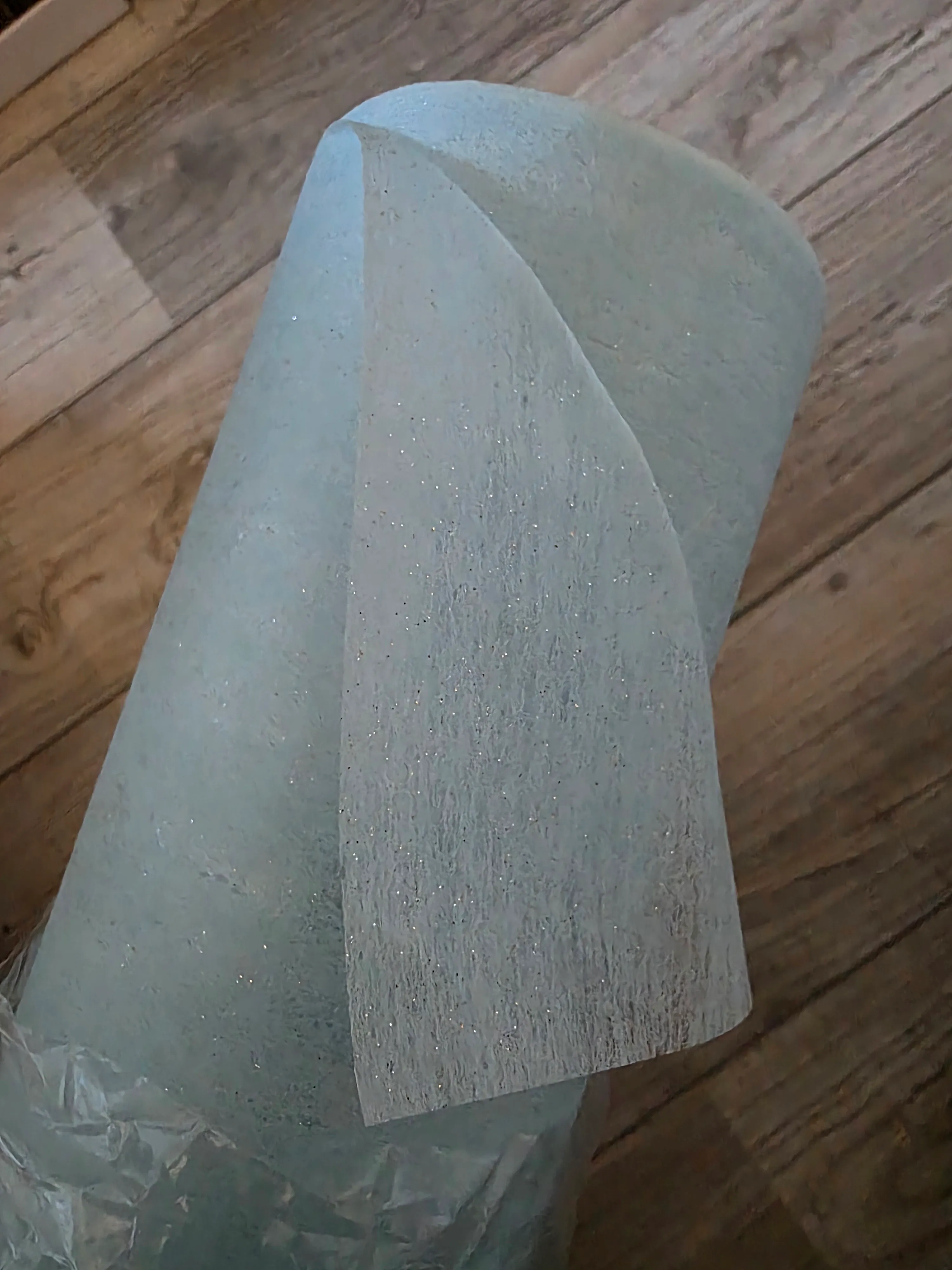 Luxe Flower Bouquet Wrapping (Light blue)