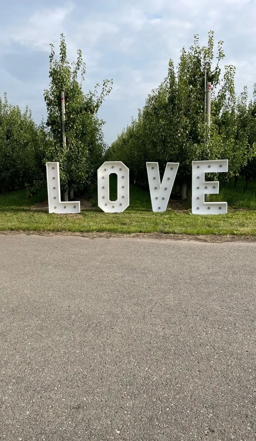Love lichtletters