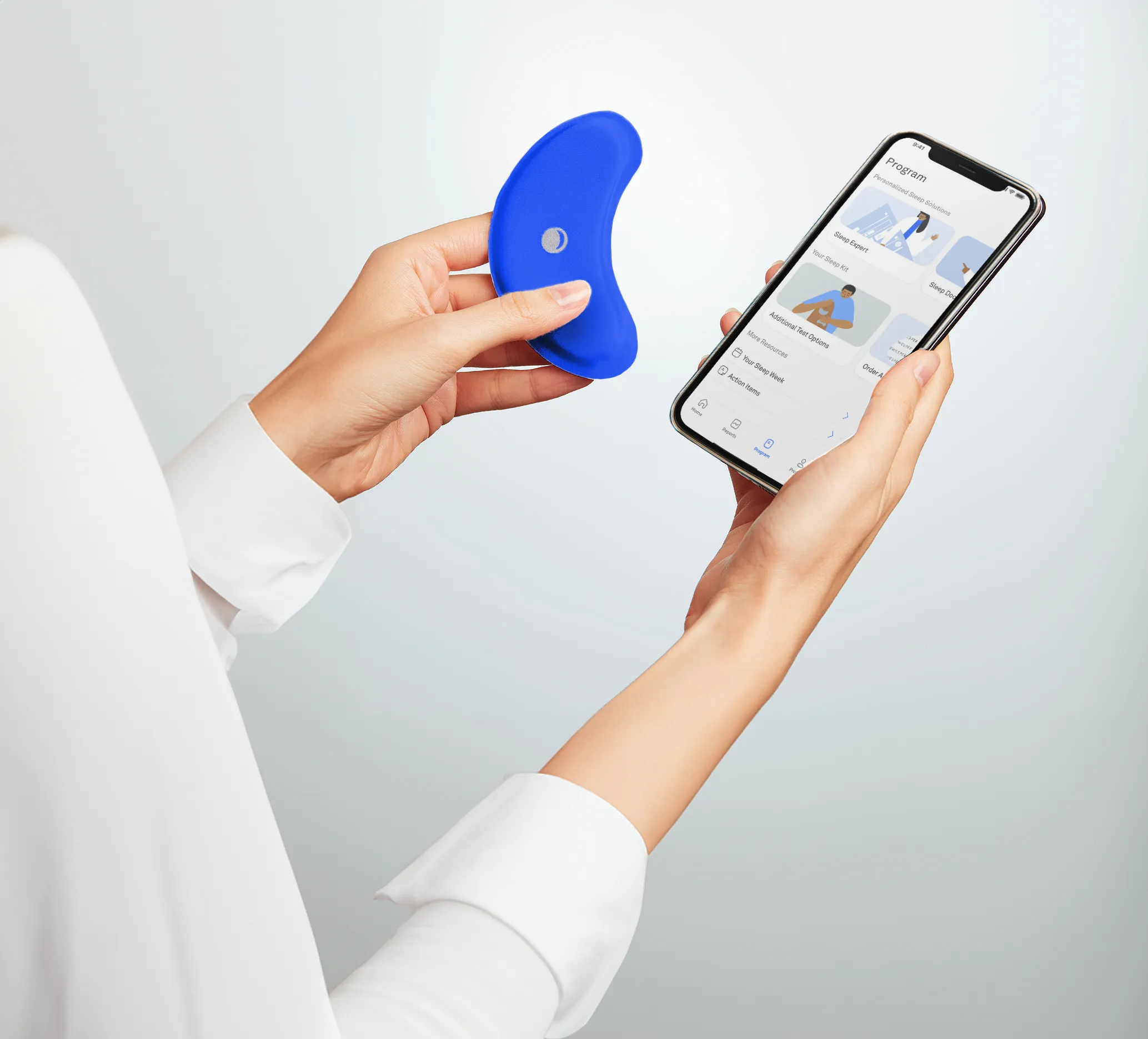 Sleep Apnea Home Test with board-certified somnologist interpretation