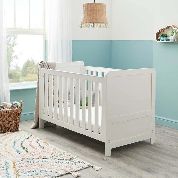 Full Size Cot Bed with Mattress (Sides Optional)