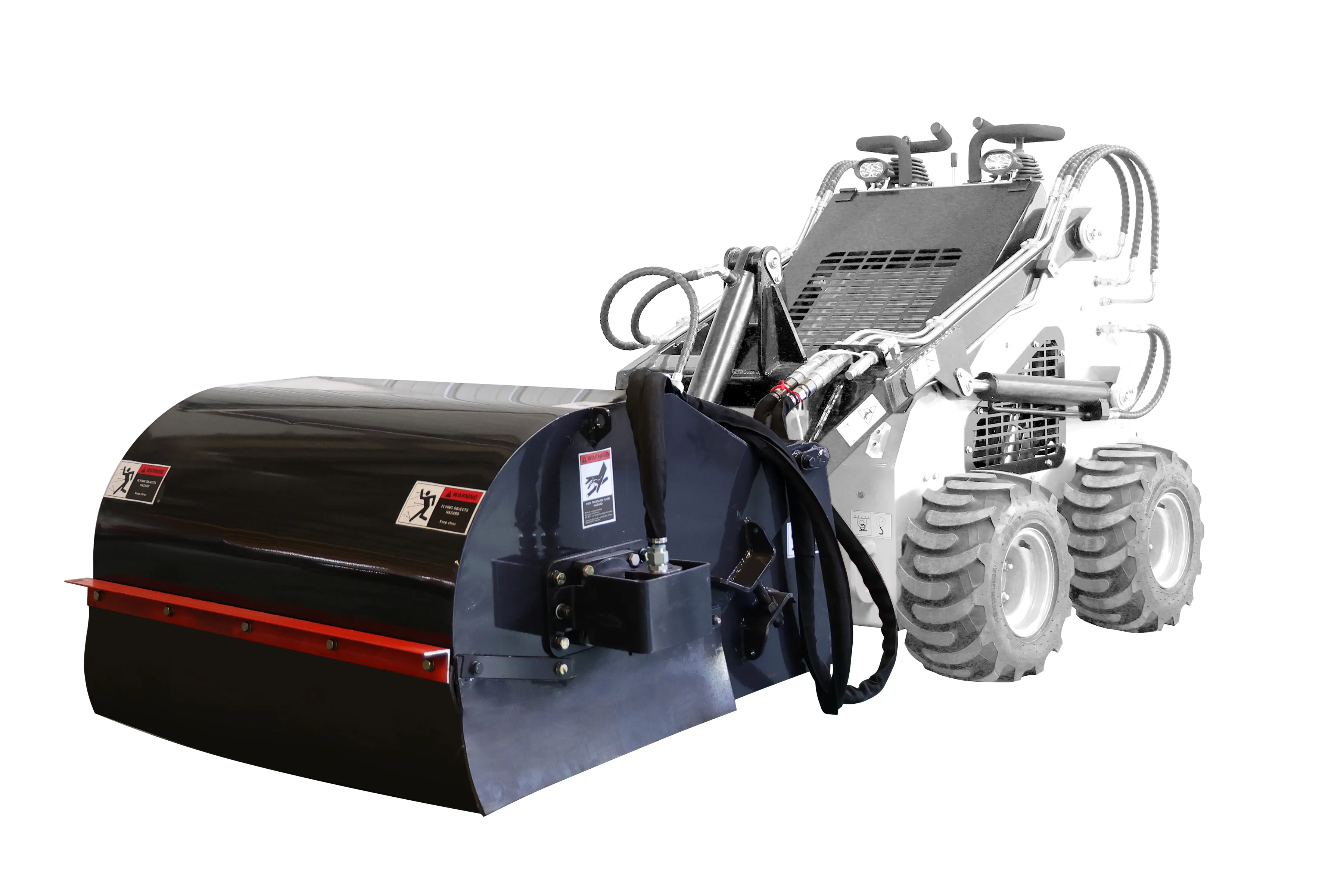 Skid Steer enclosure sweeper 2000-4000 lb class