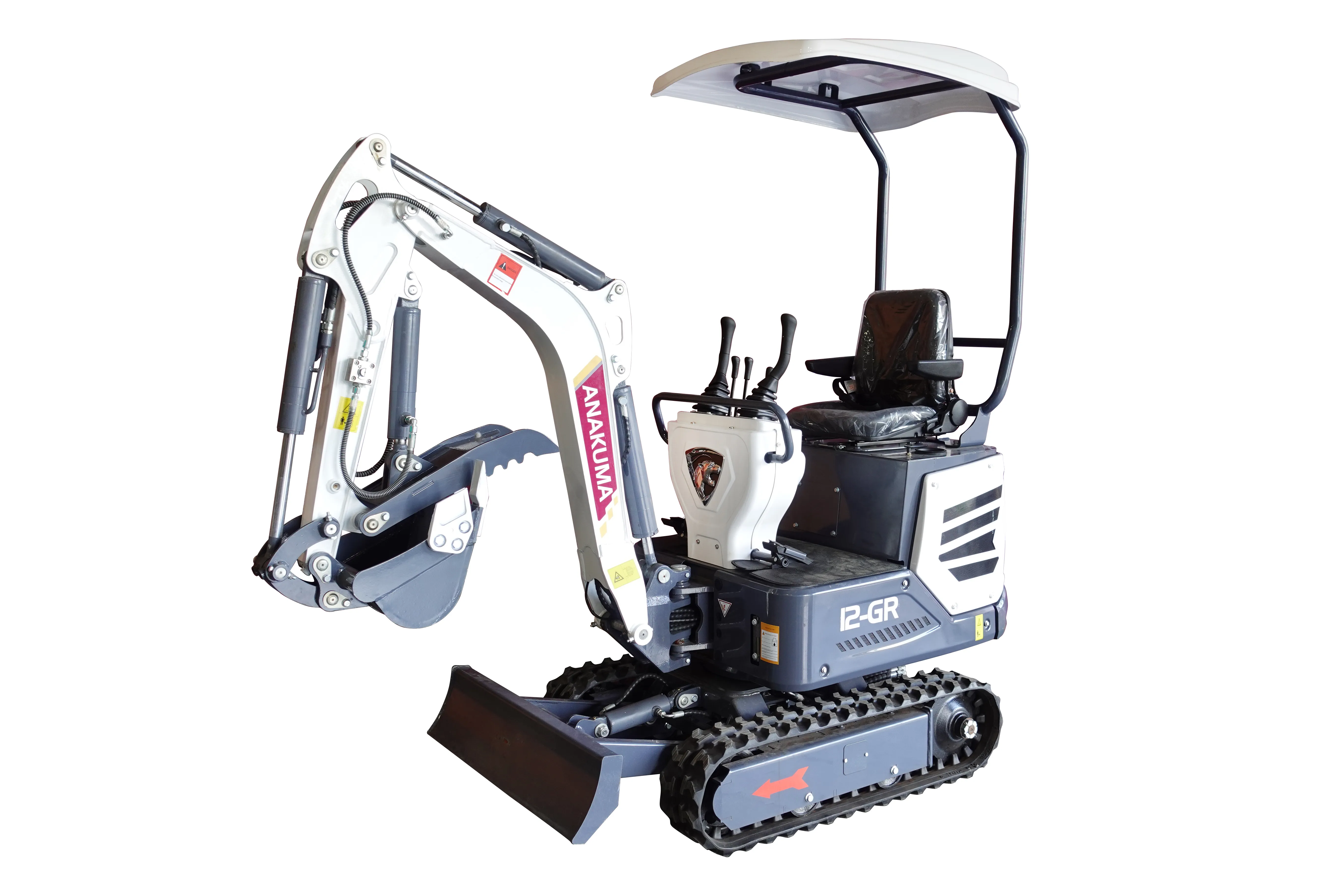 12 GR gas mini excavator 2600 lb