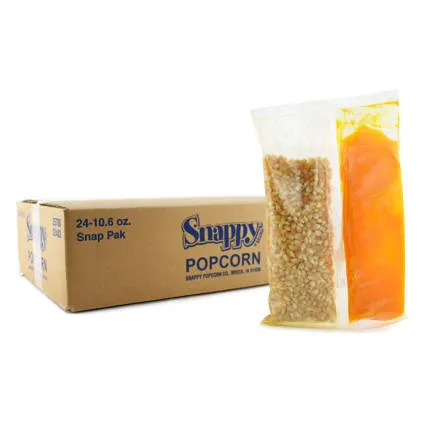 Popcorn snap packs