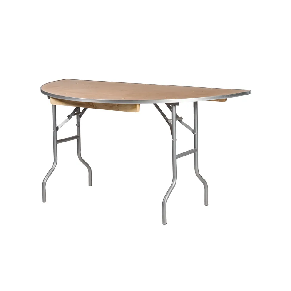 half-round sweetheart tables