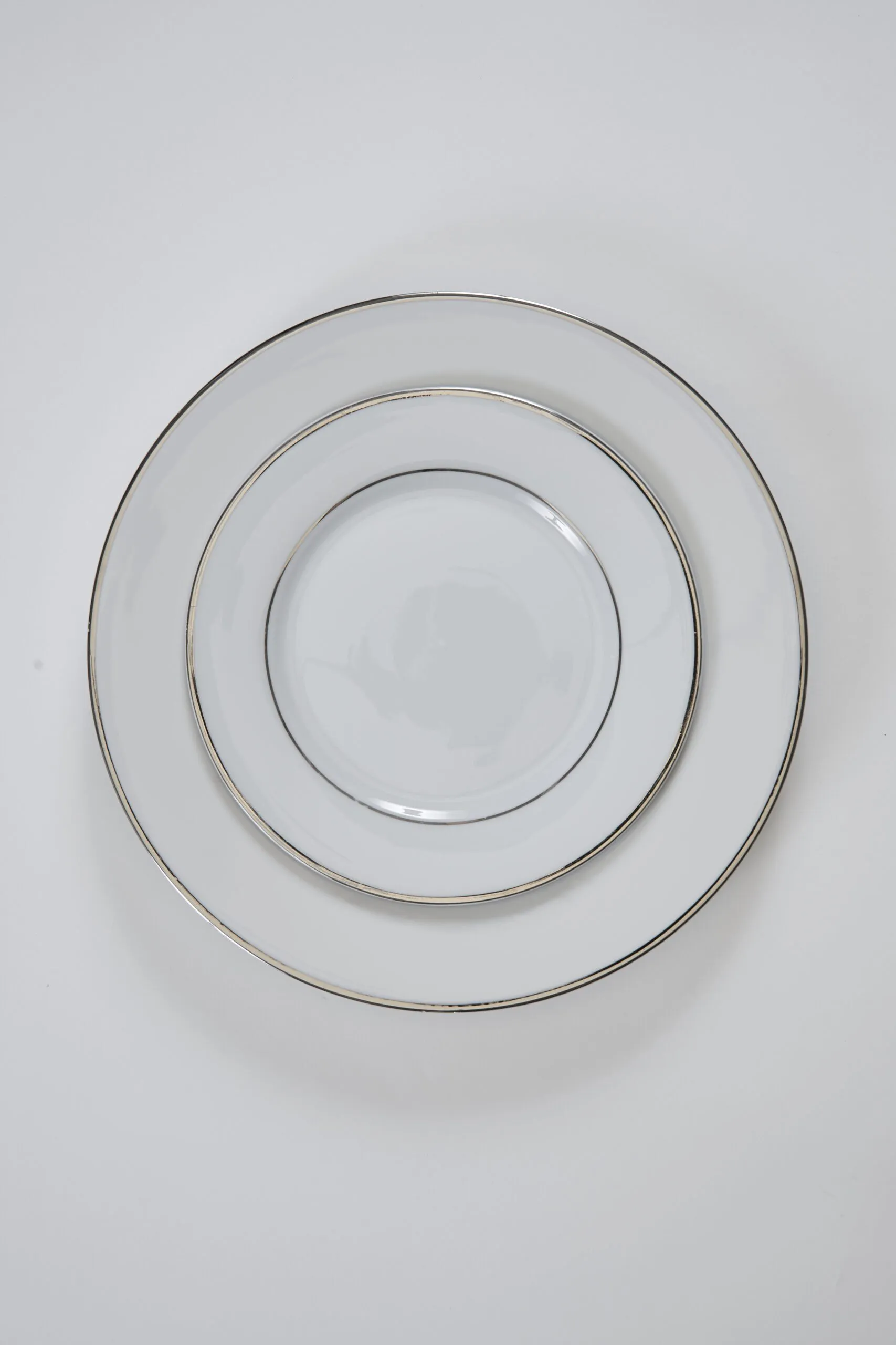 Gold Trimmed Salad Plates