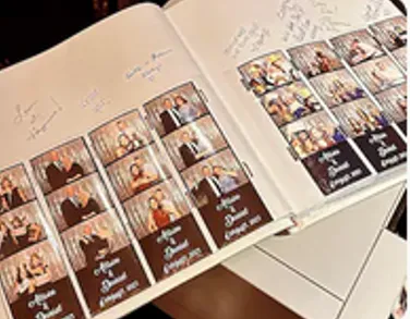 Photo Guest Book package w/table and supplies