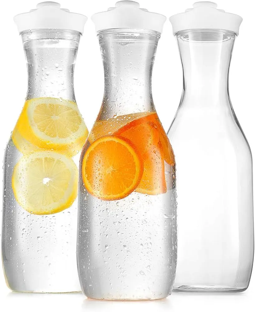 Plastic 50 oz. carafe with lid