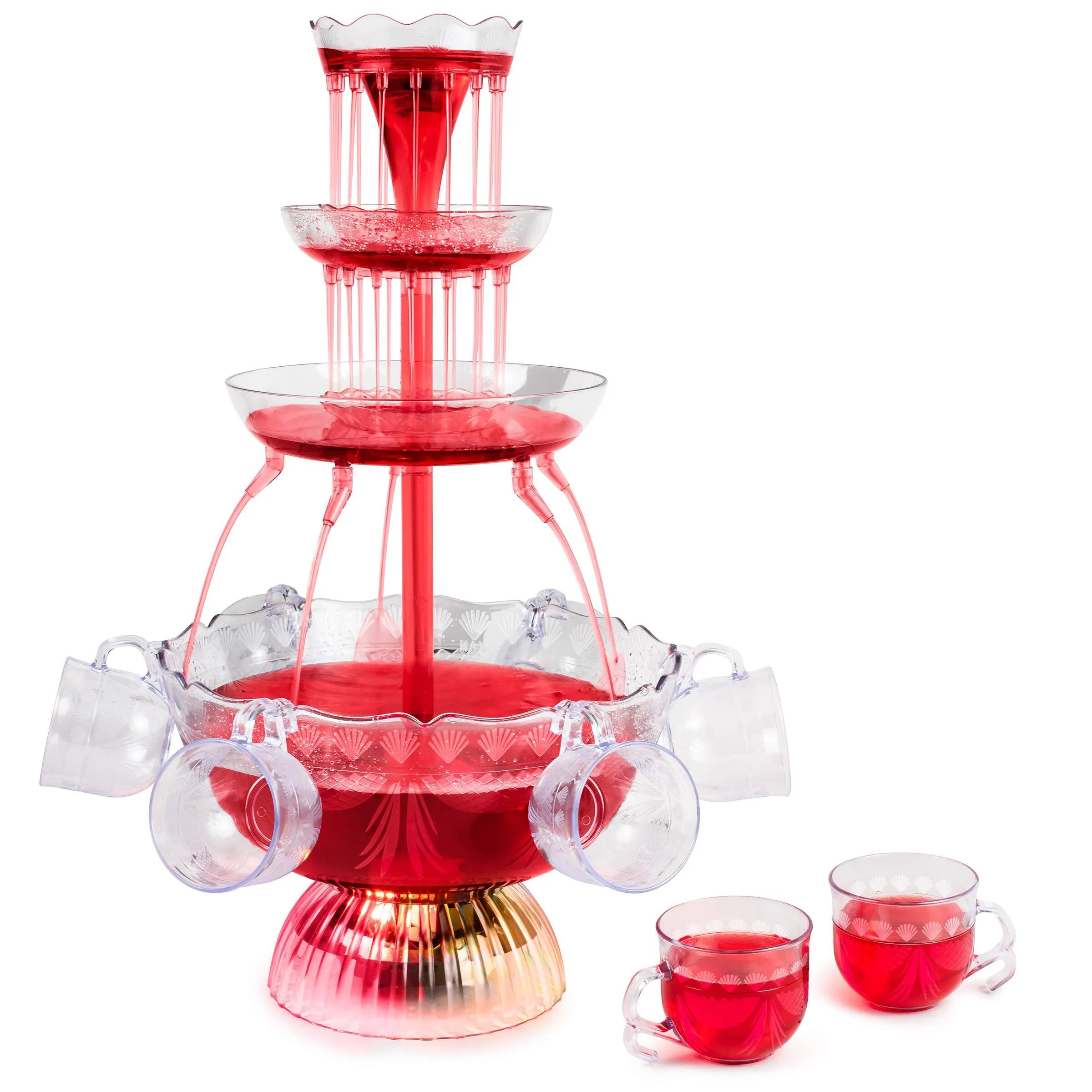 Plastic Punch Fountain