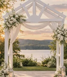 Cottage Wood Arch