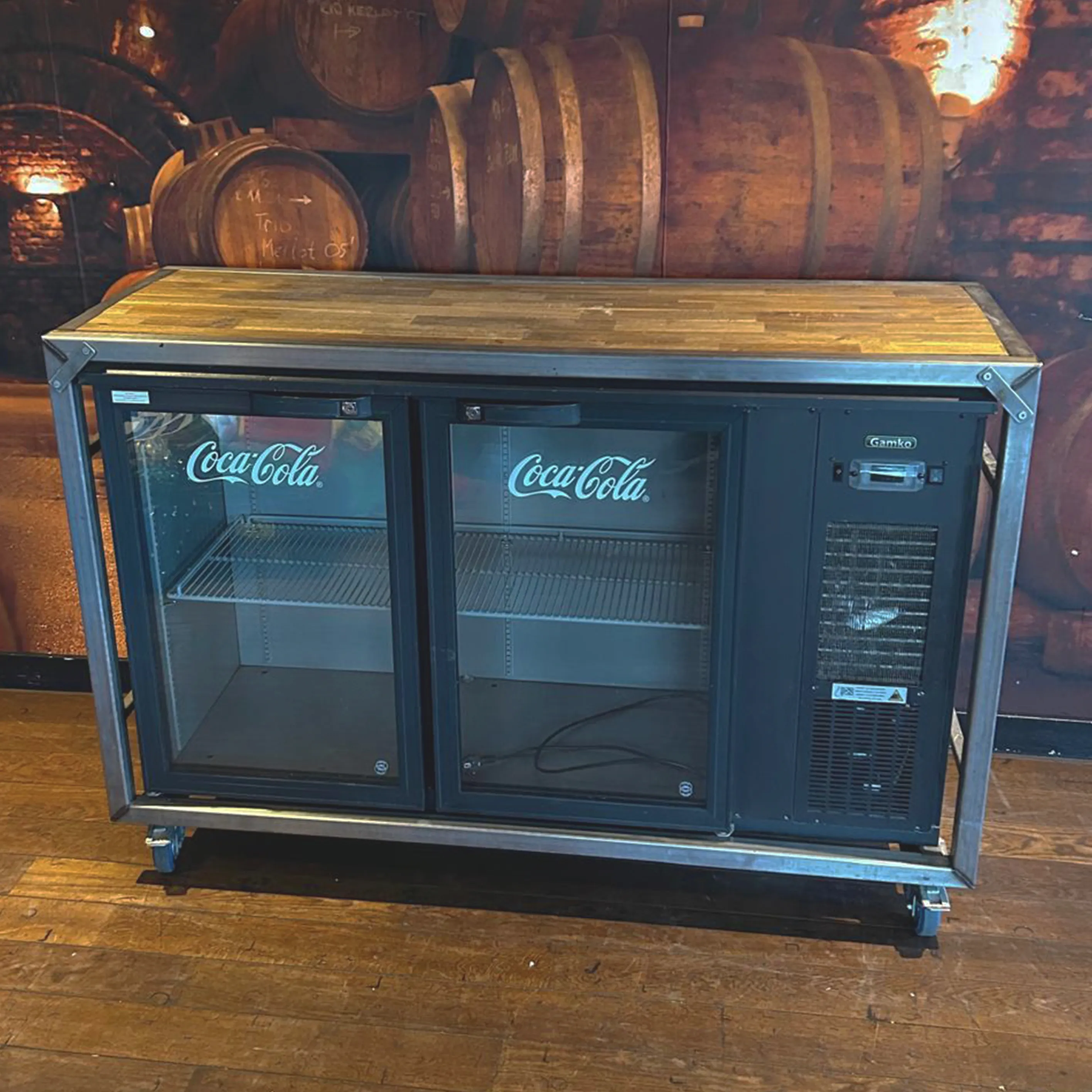 Mobiele koelkast 2 deurs 