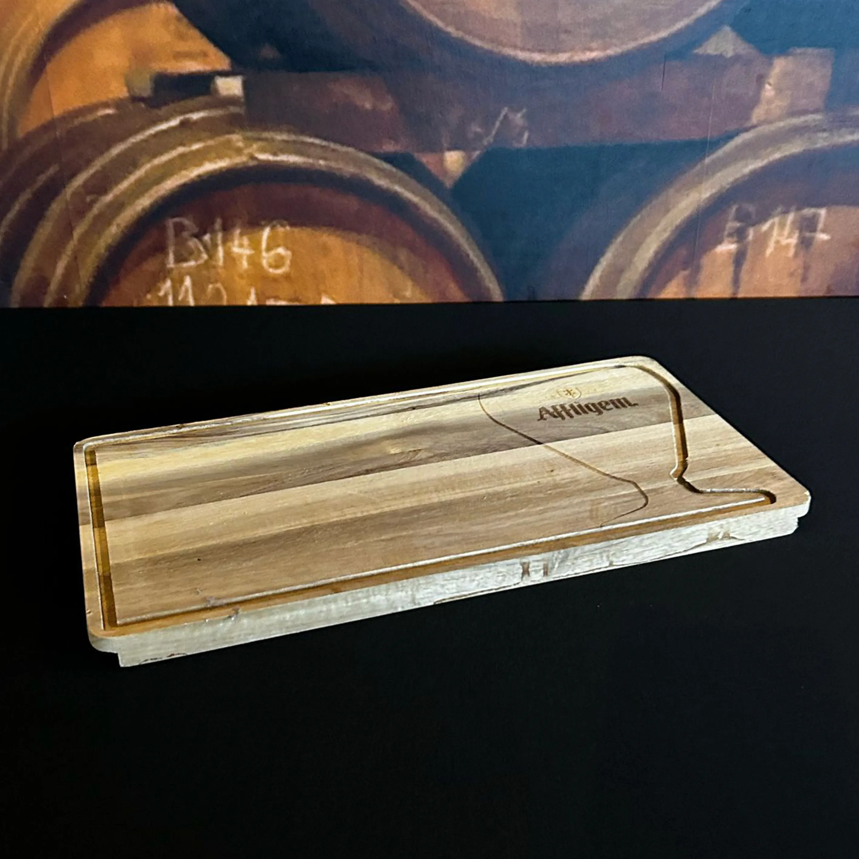 Borrelplank Hout Rechthoek