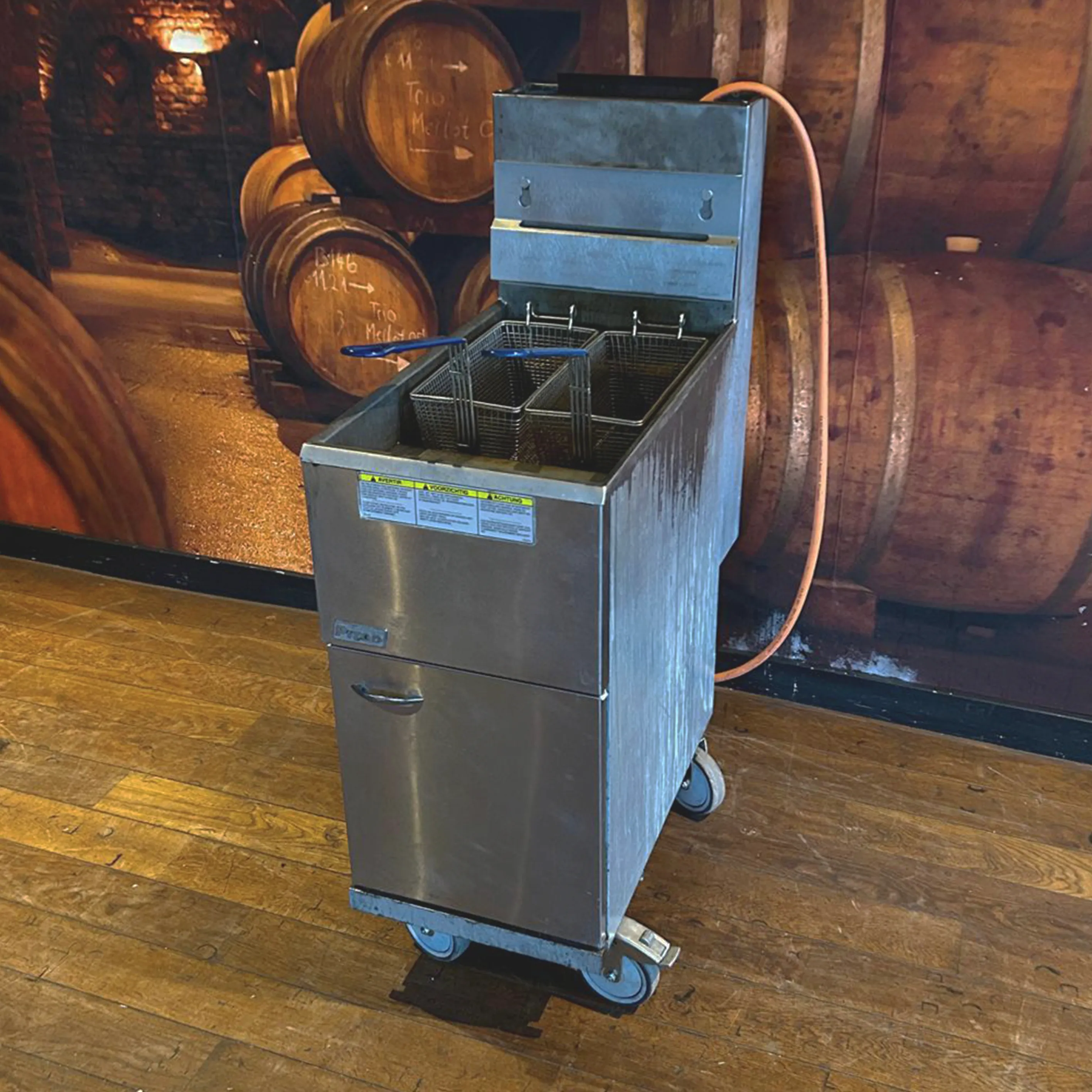 Pitco mobiele frituur - Propaan