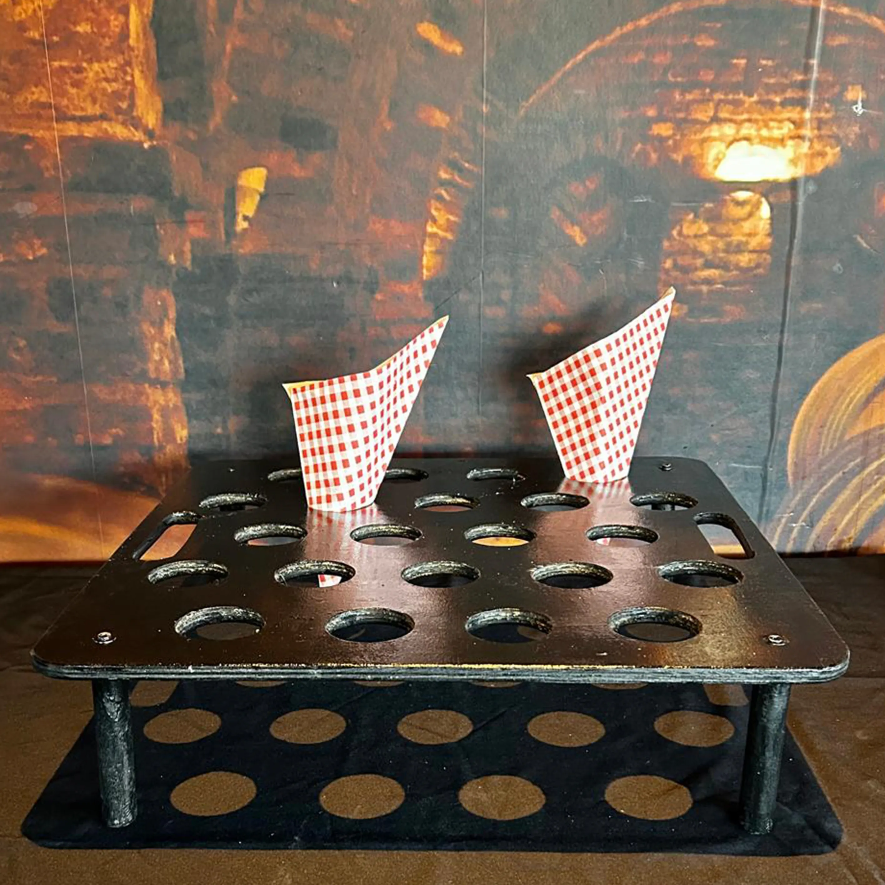 Puntzak / frietzak houder - 22 vaks