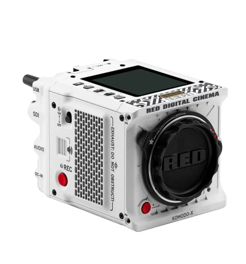 RED Komodo-X + 5 lentes Full frame + Tripie video