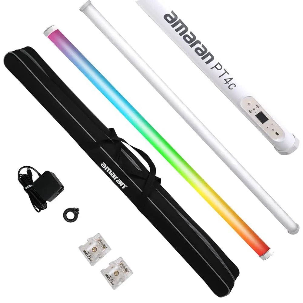 Amaran PT4c RGB LED Pixel Tube Light (4')