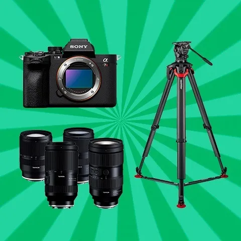 Sony a7R V + Lente + Tripié de Video
