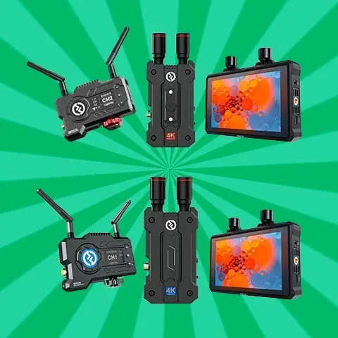 1 Transmisor y 1 Receptor Hollyland