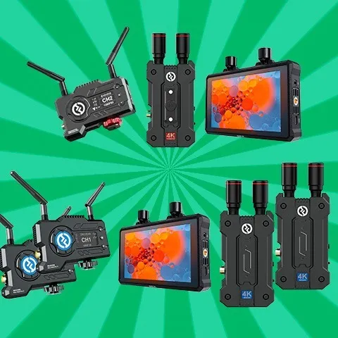 1 transmisor 2 receptores Hollyland