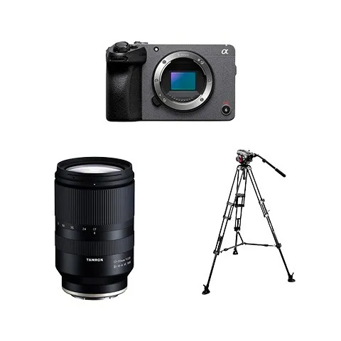 Sony FX30 + Lente + Tripié de video