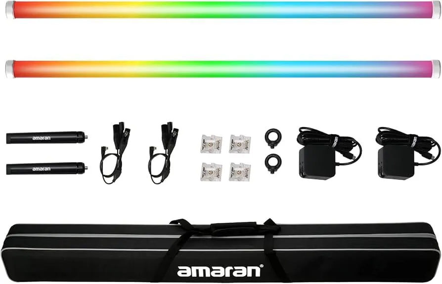 7 Amaran PT4c RGB y 4 Amaran PT2c RGB Led Pixel Tube