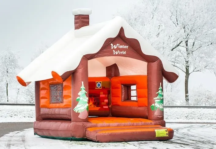 Springkussen ''Skihut''