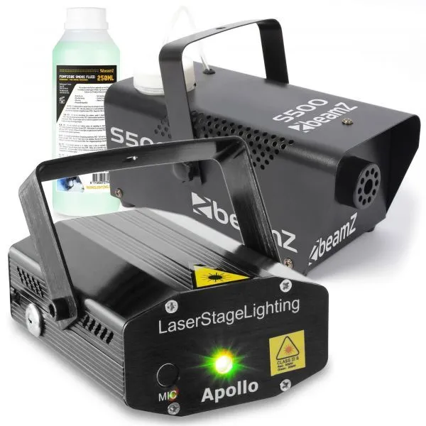 Multipoint laser & Rookmachine