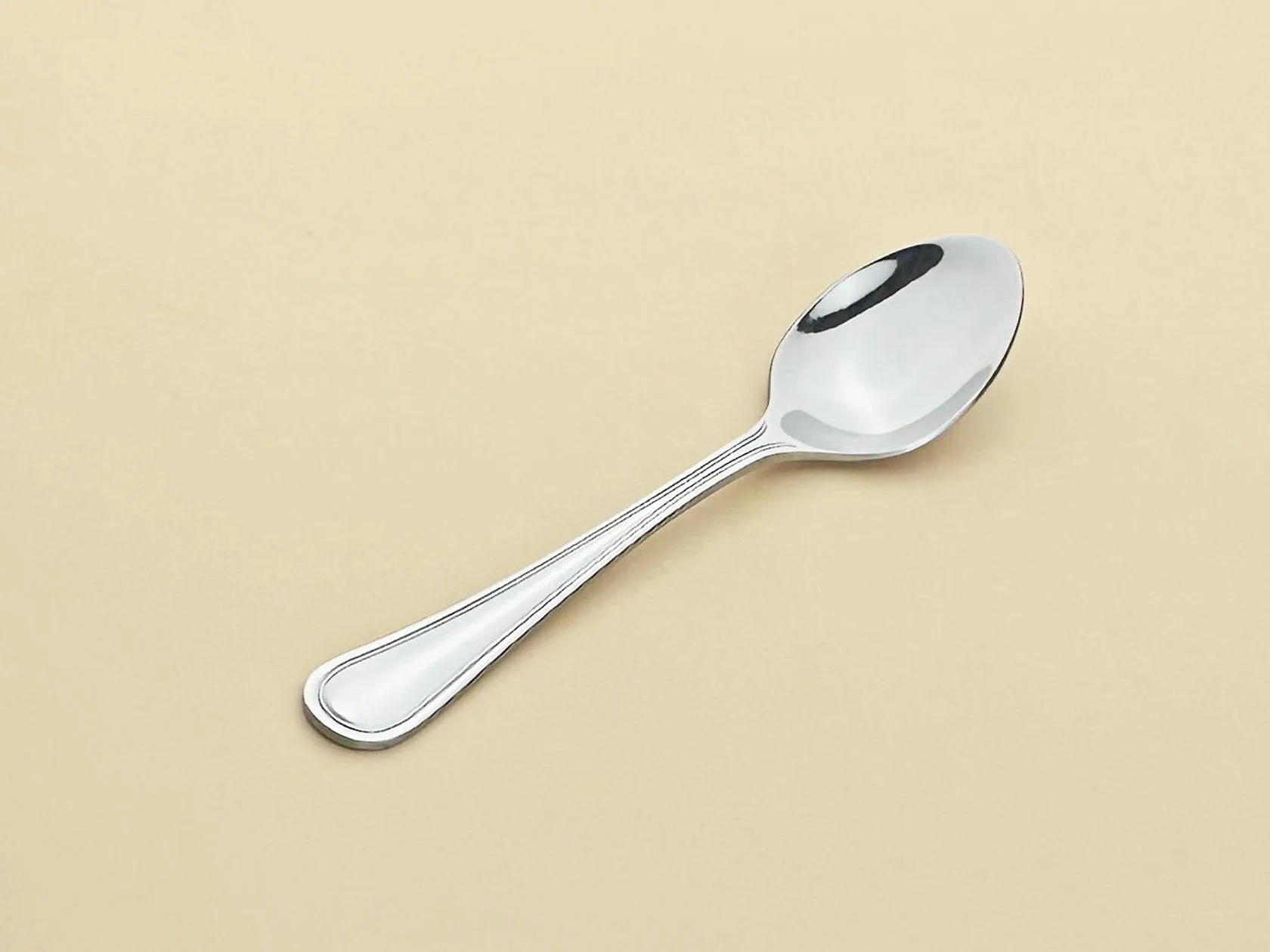 dotted dessert spoon