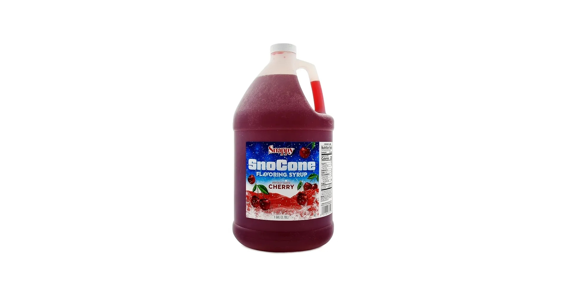 Cherry Snow Cone Syrup 1 Gallon 