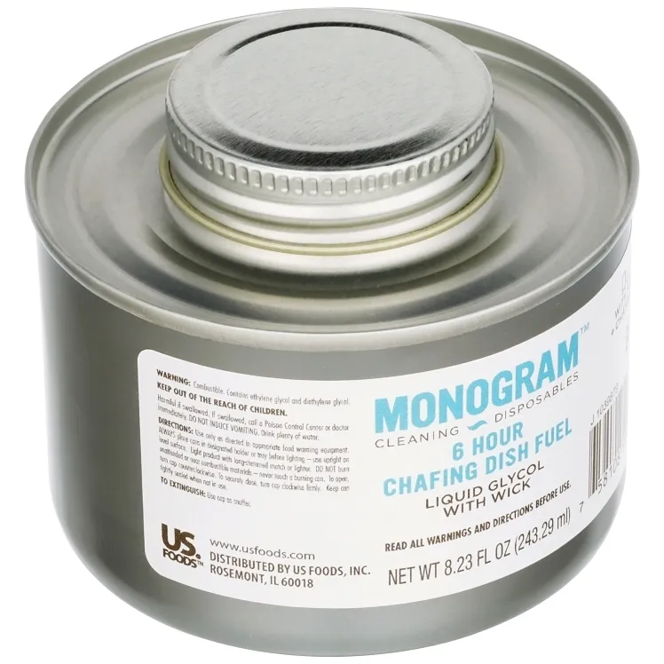 Monogram Sterno Fuel for Chafing