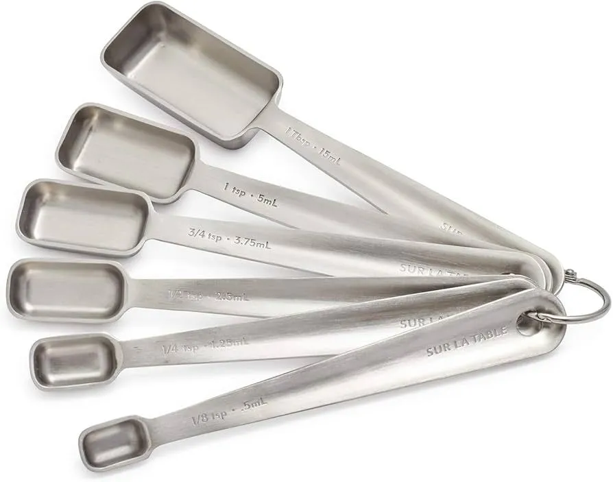 Small Squared Silver Tongs