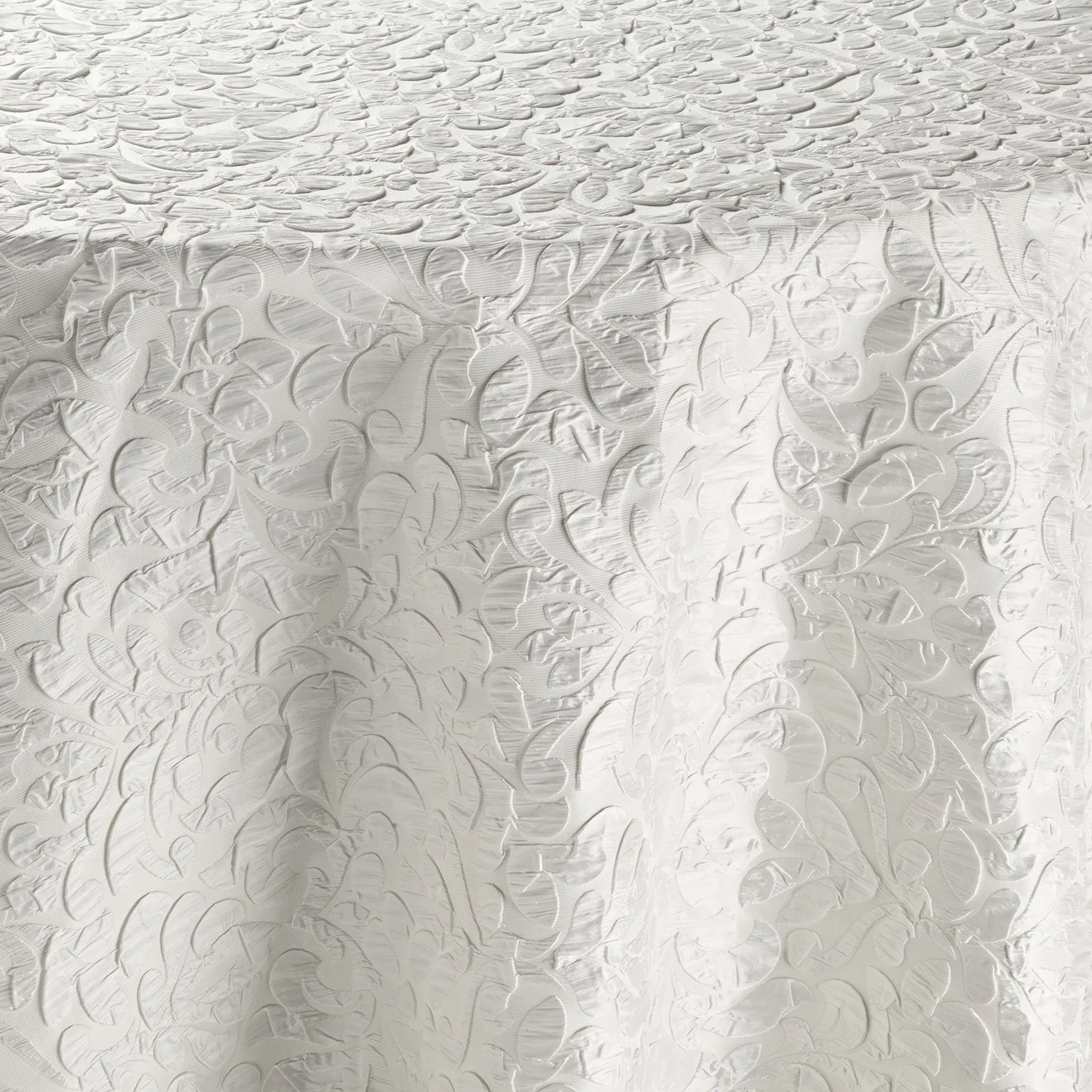 Amara Snow Linen Tablecloth
