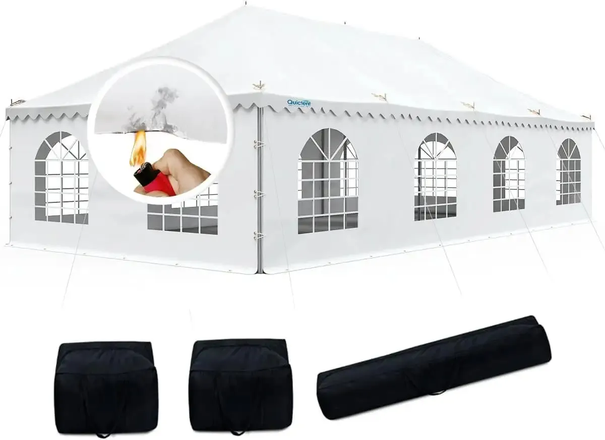 Tent 20x40 High Peak with arched window sides (Price may vary based on number of sides)