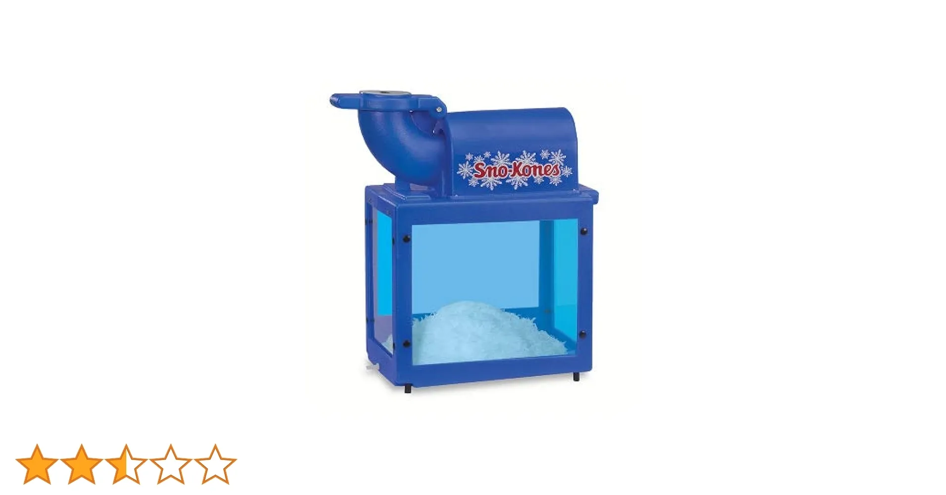 Blue Gold Medal Snow Cone Machine