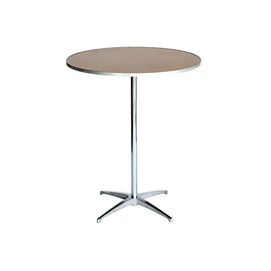 30" Round High Top Table 42" high