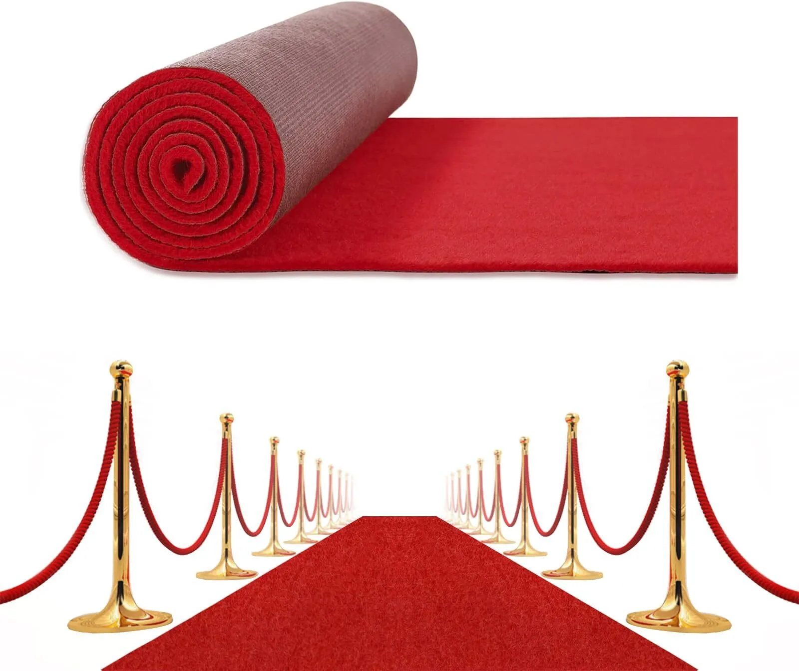 Red Carpet Runner 4' x 9" (38 ft long)