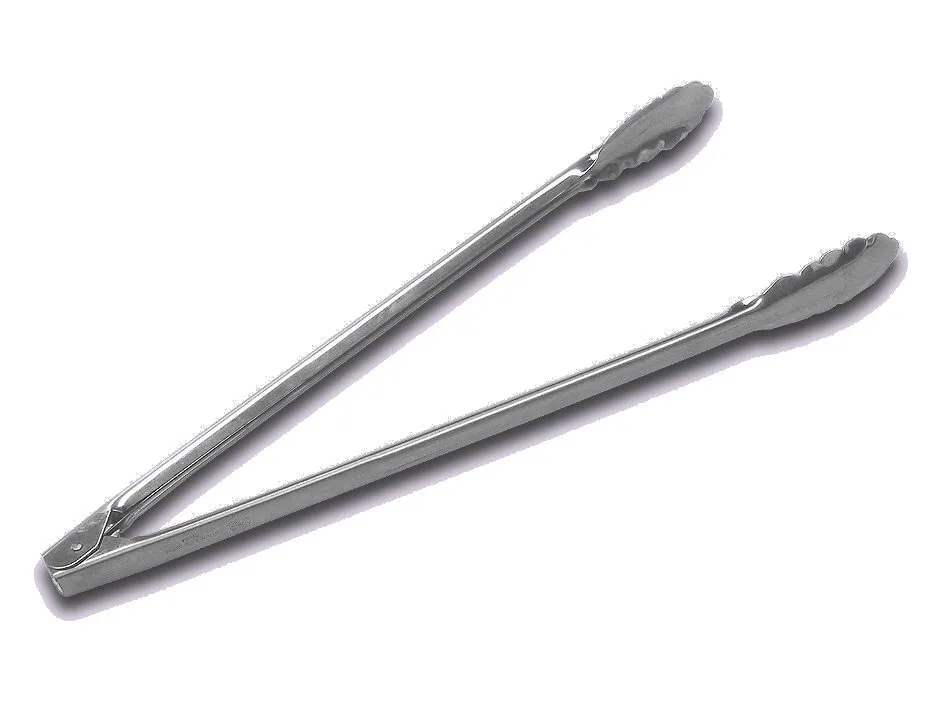 Long Silver Tongs