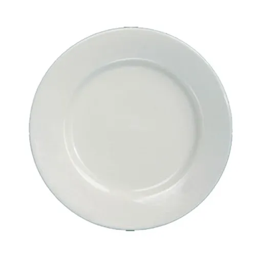 White Round China 12" Dinner Plate 