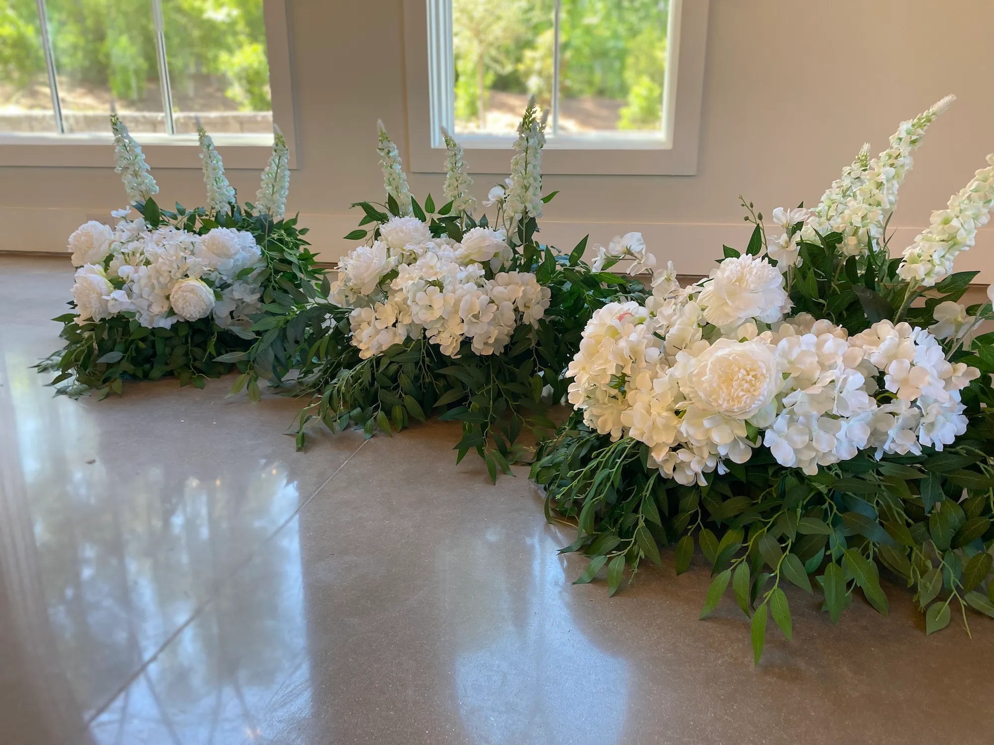 Floral Aisle Runner Set