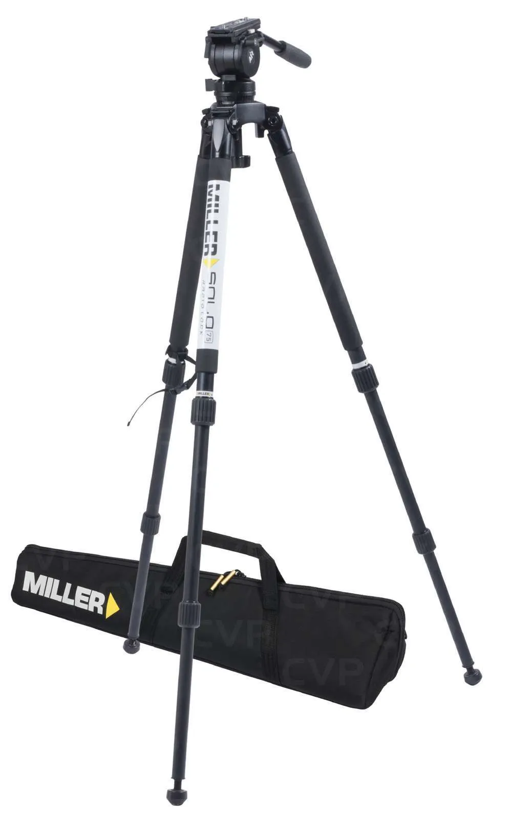 Miller SOLO DV 2-stage alloy Tripod Kit