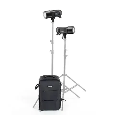 Godox AD600PROII 3 HEAD KIT WITH ROLLER CASE