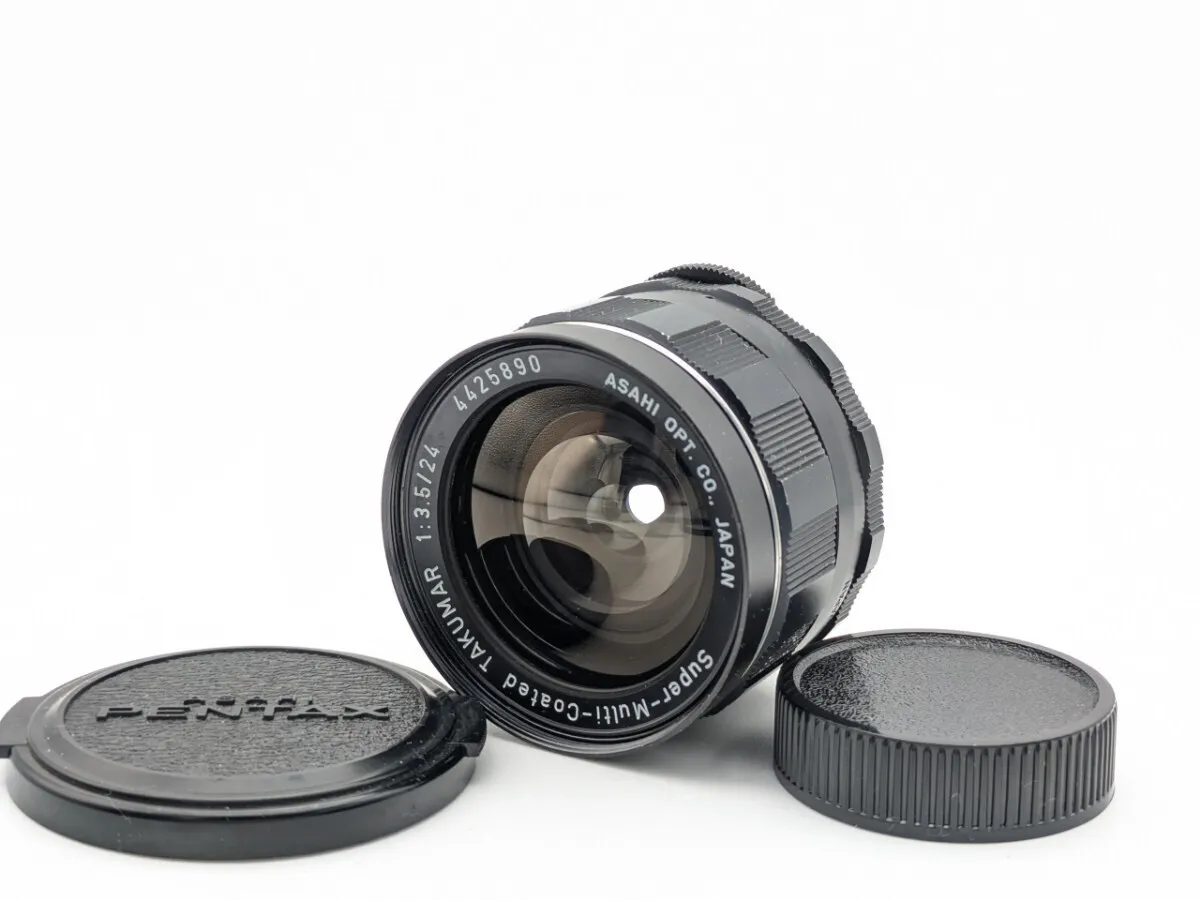Pentax 24mm Super-Multi-Coated Takumar f3.5 Lens kit