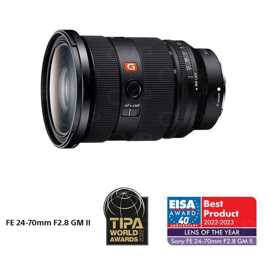 SONY FE 24-70mm F2.8 GM II Lens kit