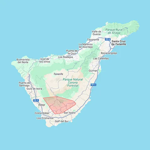 Delivery - Area 3 (Granadilla, Vilaflor)