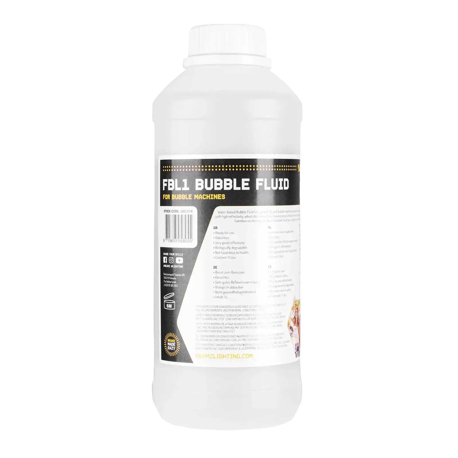 BeamZ Bubble Fluid 1L